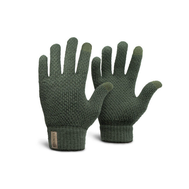 Delphin Gants tricotés KNITY - Élégants et chauds pour la pêche et l'utilisation occasionnelle