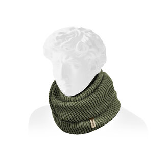 Delphin Écharpe KNITY - tricotée - unisexe - chaude - 100 % coton