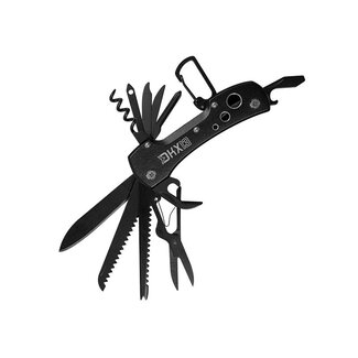 Delphin Couteau de poche - 13 fonctions - acier inoxydable - Compact