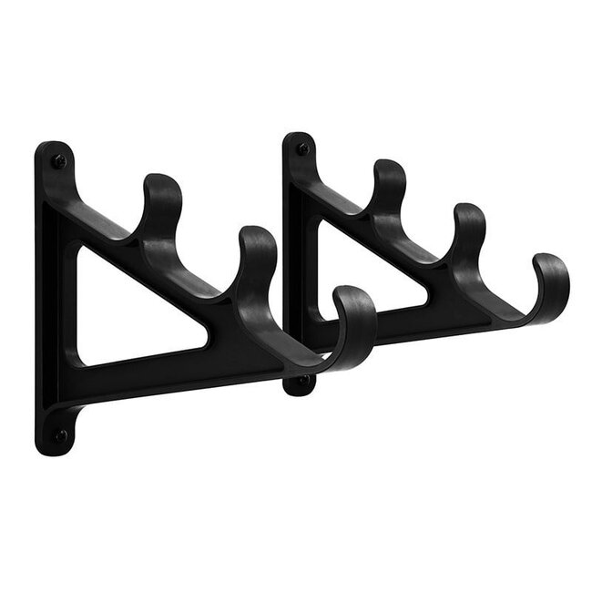 Delphin RodHOLD3R Support de canne à pêche pour la maison - Convient pour 3 cannes à pêche - Complet avec matériel de fixation