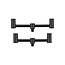 FOX Black Label Slim - Buzz Bars - Aluminium - 2 pièces
