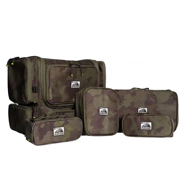 RidgeMonkey Ensemble sac à dos Ruggage 40 litres et mallette d'accessoires
