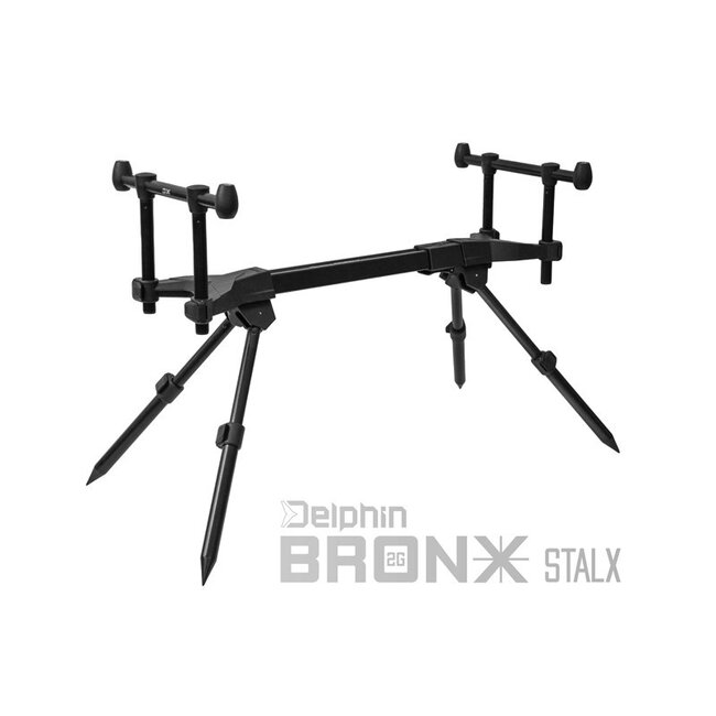Delphin Delphin BronX 2G StalkX - Support pour 2 cannes à pêche