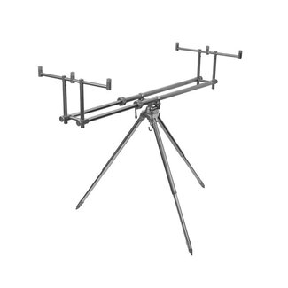Delphin TPX3 Silver - TriPod pour 3 cannes à pêche