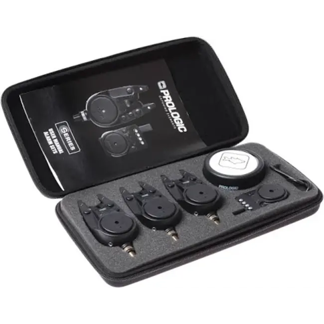 Prologic C-Series Bite Alarm Set 3+1 | Rouge / Vert / Jaune