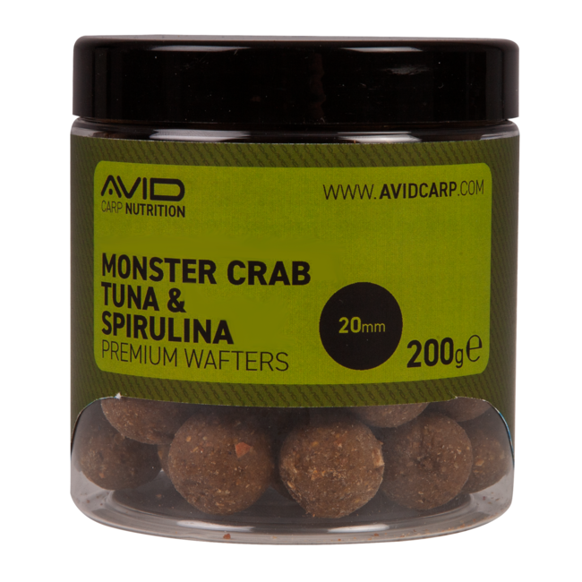 Avid Carp Monstre crabe-thon et spiruline - 20mm - Wafters