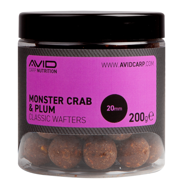 Avid Carp Monstre crabe et prune - 20mm - Wafters