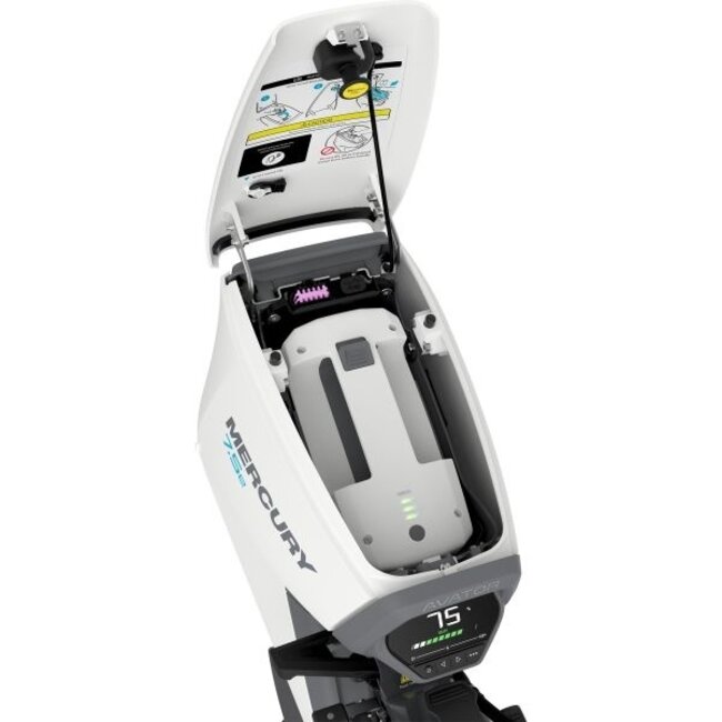 Mercury Kit hors-bord électrique Avator 7.5e ESH à queue courte
