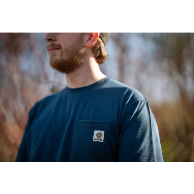 Nash Make It Happen Badge Pocket - T-shirt - bleu marine