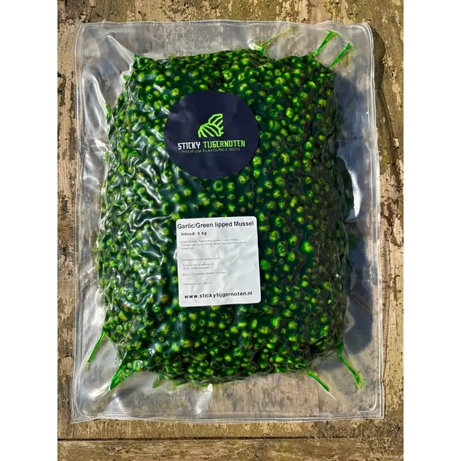 Sticky Tigernuts Ail / Moules à lèvres vertes - 3kg - Souchet