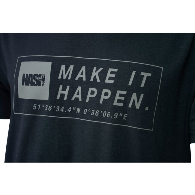 Nash Make It Happen Coordinates - T-shirt - Noir