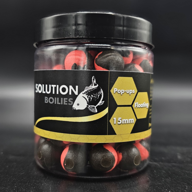 CC Solution Boilies Pop-up Red Kriller Duos