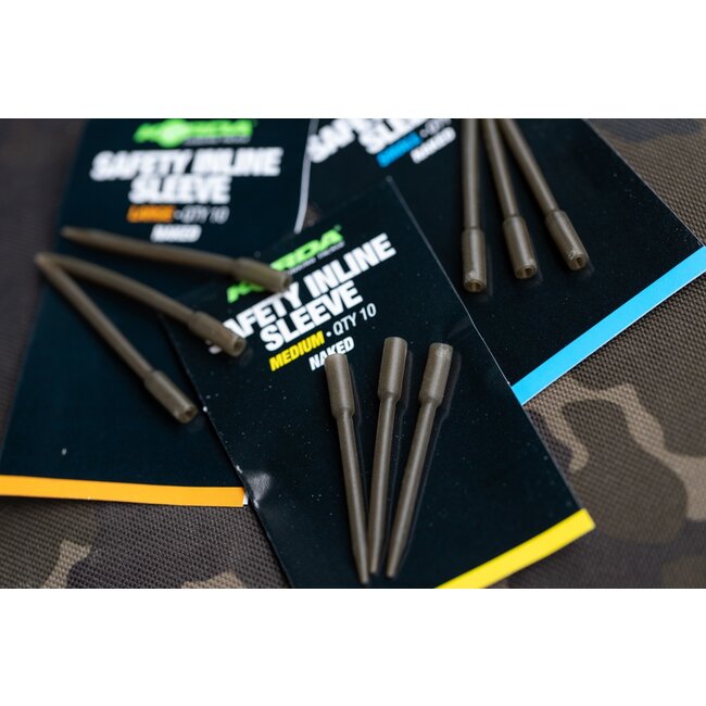 Korda Safety Inline Sleeve Naked - Pêche en ligne en toute sécurité sans tuyau