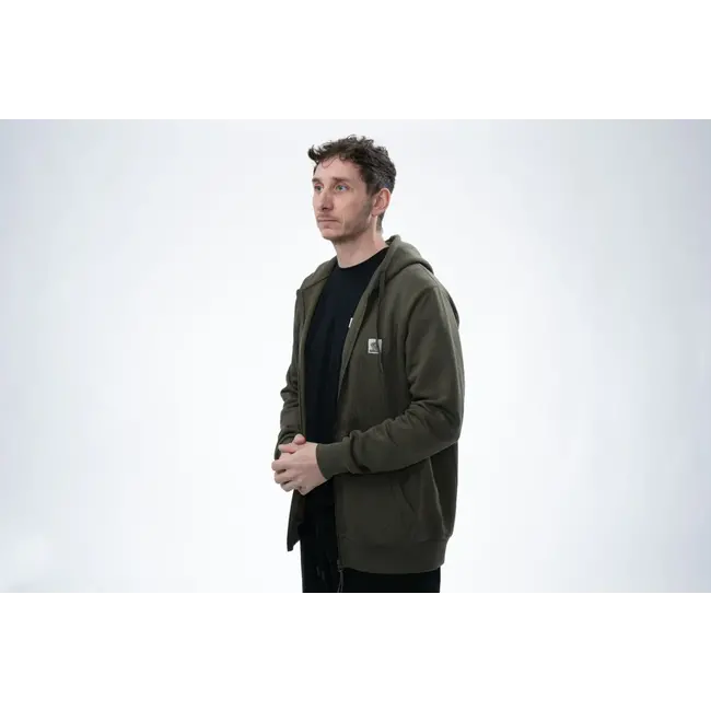 Nash Make it Happen - Sweat à capuche zippé avec badge - Vert