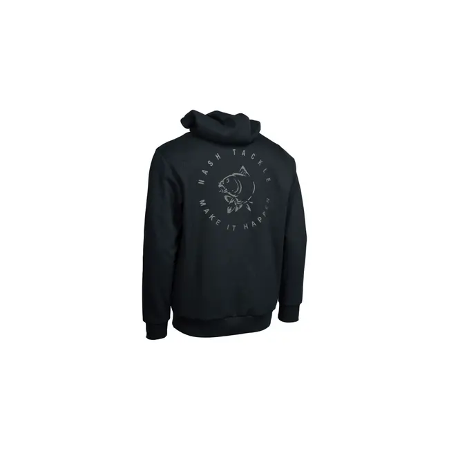 Nash Make it Happen - Sweat à capuche avec logo Carpe - Noir
