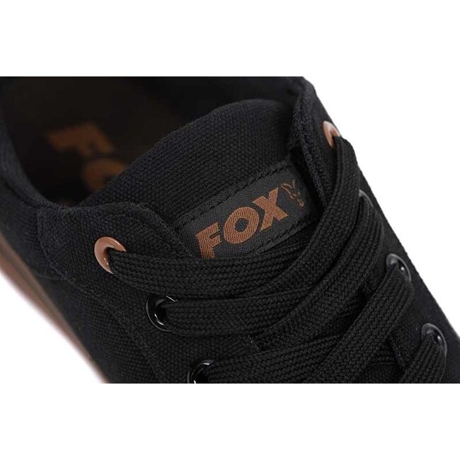 FOX Chaussures en toile noire - Baskets basses d'extérieur