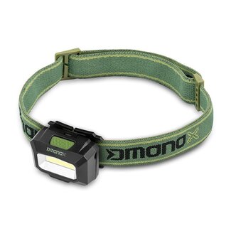 Delphin MonoX - Lampe frontale - LED blanches et vertes