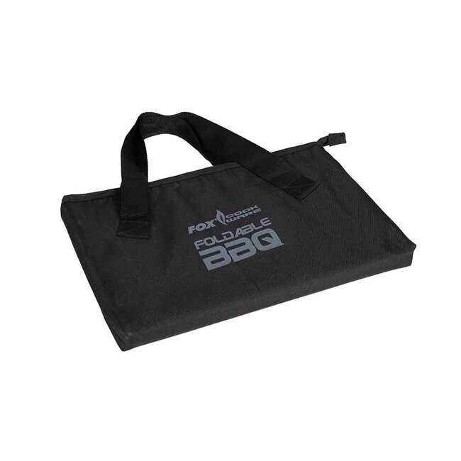 FOX Batterie de cuisine - BBQ pliable - acier inoxydable - pliable - avec sac de transport