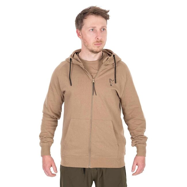 FOX Collection - LW Zip Hoodie - Marron clair - Édition limitée