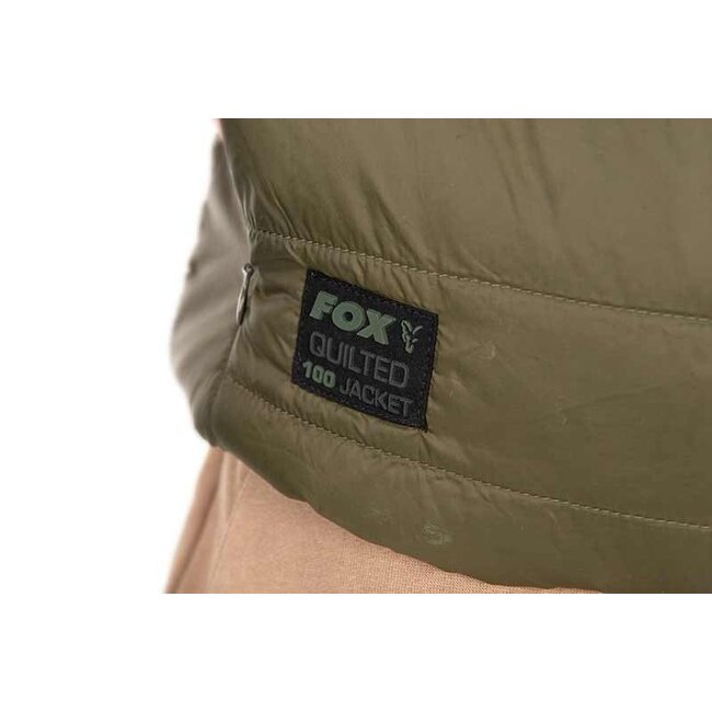 FOX 100 Gilet - Bodywarmer - Vert olive - Léger - Doublé