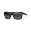 FOX Collection - Noir & Orange - Lunettes de soleil - Polarisées - UV400 - Etui rigide inclus