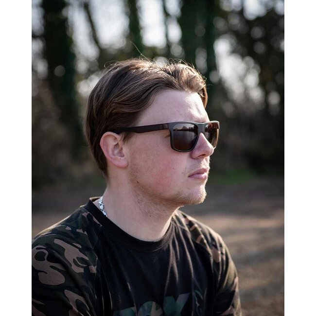 FOX Avius - Trans Khaki - Lunettes de soleil - Polarisées - Verres bruns - UV400