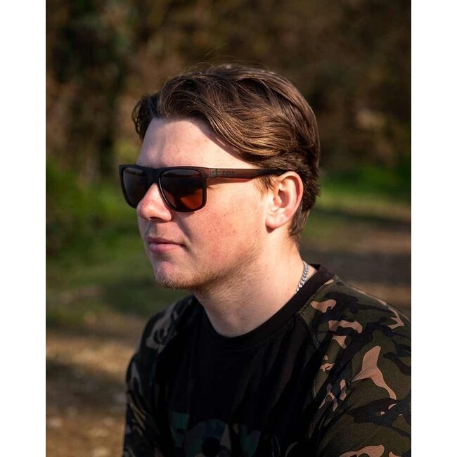 FOX Avius - Trans Khaki - Lunettes de soleil - Polarisées - Verres bruns - UV400