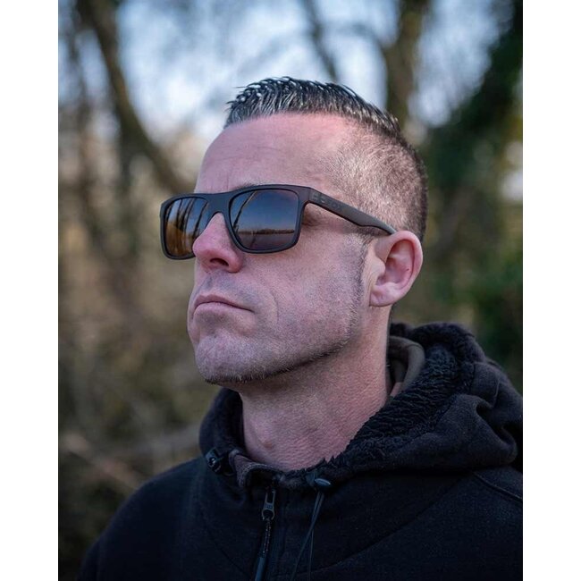 FOX Avius - Trans Khaki - Lunettes de soleil - Polarisées - Verres bruns - UV400