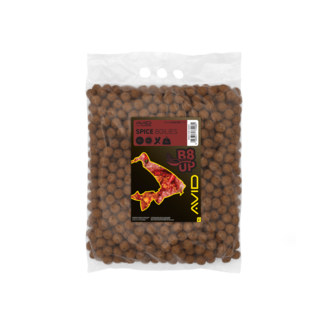 Avid Carp B8-Up - Spice - 5KG - 20mm - Bouillettes alimentaires - Spicy & Salami