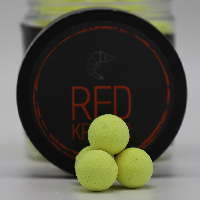 CC Solution Boilies Red Kriller Des pop-ups délavés
