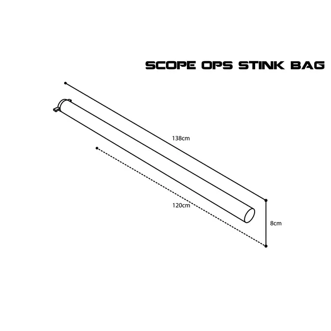 Nash Scope OPS - Stink Bag - Imperméable - Roll Top