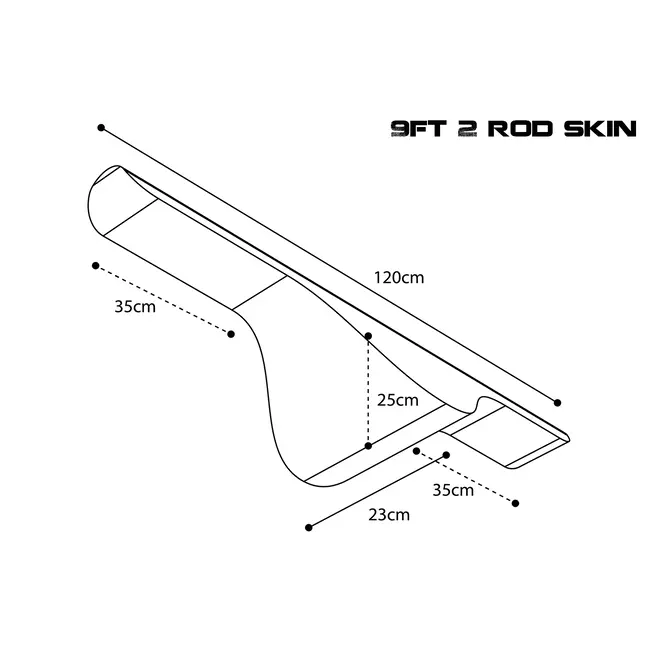 Nash Scope OPS - Hi Protect 2 Rod Skin - 9FT - Sac de transport
