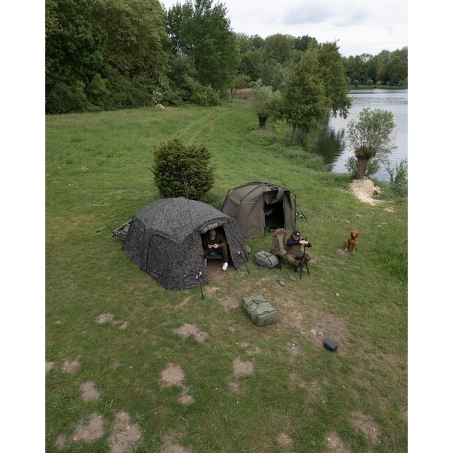 Trakker Tempest RS Brolly - Casquette sociale - Camo - Extension - Aquatexx™