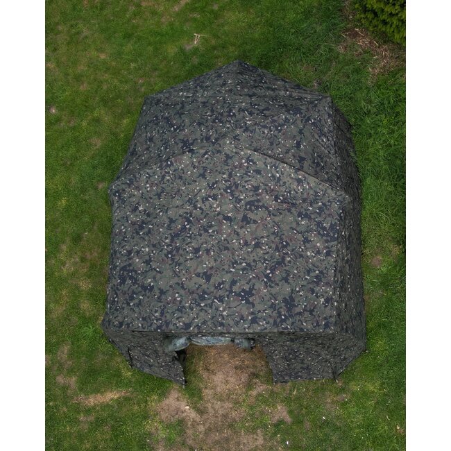 Trakker Tempest RS Brolly - Casquette sociale - Camo - Extension - Aquatexx™