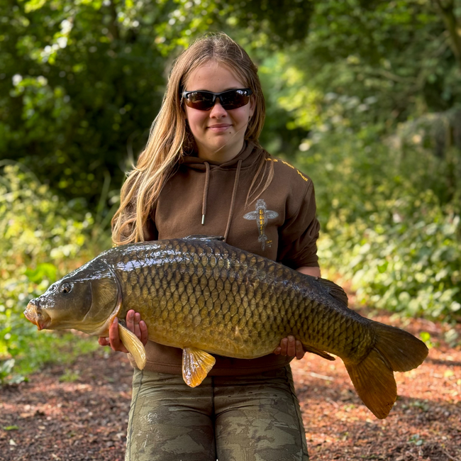 Vass Carp Rising - Sweat à capuche - Vert kaki - Intérieur en polaire - Vêtements