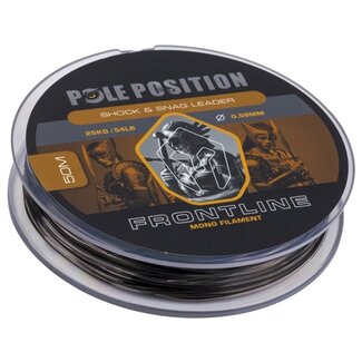 Pole Position Frontline Monofilament - Bas de ligne - Snag et Shock leader