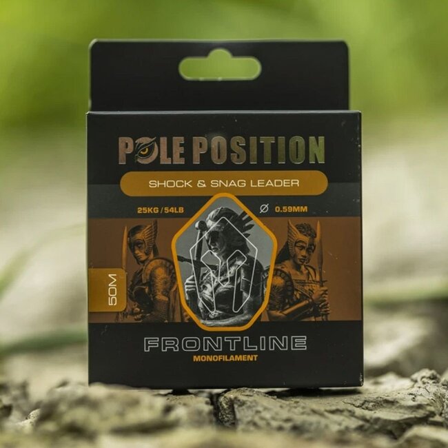 Pole Position Frontline Monofilament - Ligne avant - Snag et Shock leader