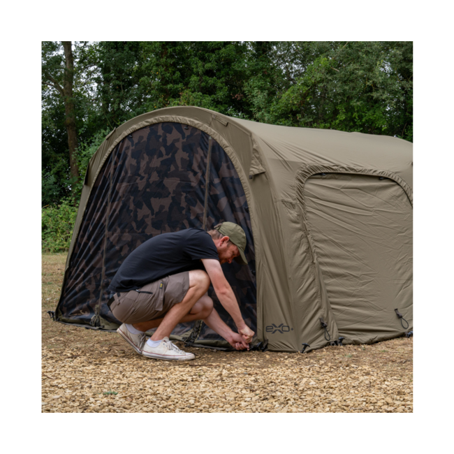 Avid Carp EXO+ - Extension Cap - Extension pour 2 personnes - Tapis de sol inclus - Pour EXO+ Biwy