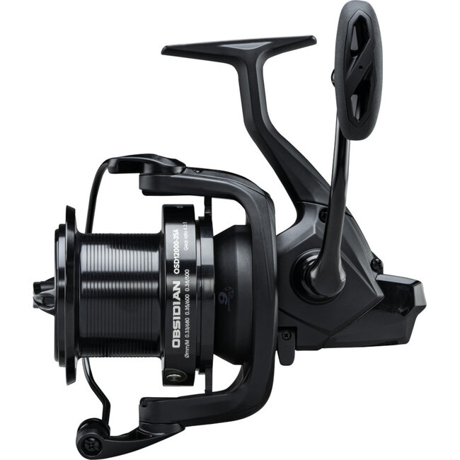Okuma Obsidian Carp 12 000 - Big Pit - Bobine de rechange incluse