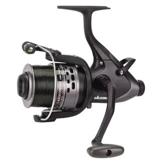 Okuma Carbonite XP Moulinet à carpe - Ligne incluse