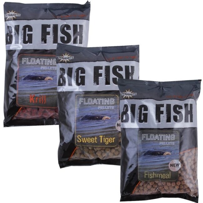 Dynamite Baits Big Fish Floating Pellets - 1,1 kg - 11 mm