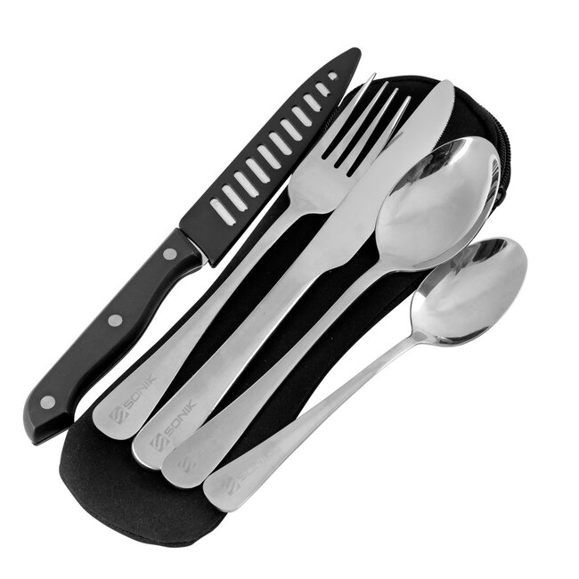 Sonik Sizzla Cutlery Set - Set de couverts