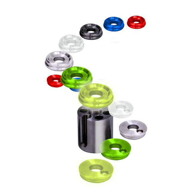 Solar Indicateurs Lock & Load End Caps - Lot de 2