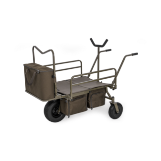 Avid Carp Transit Tri-Terrain Barrow - Chariot de transport à trois roues - Réglable et solide Avid Carp Transit Tri-Terrain Barrow - Chariot de transport à trois roues - Réglable et solide