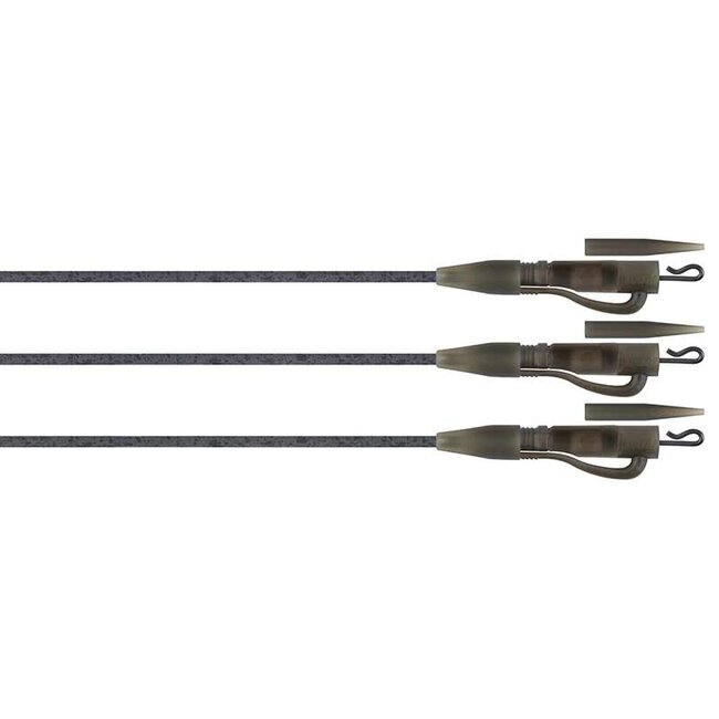 FOX Edges Tubing Lead Clip Ready Rig - Kit de montage complet - Sûr pour les poissons et prêt à l'emploi