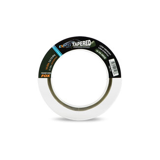 FOX Exocet Pro Tapered Leader - Low Vis Green - Bas de ligne souple en monofilament