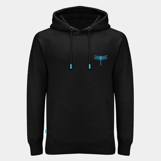 Kumu Sweat à capuche Emperor - Bleu électrique et vert - Sweat à capuche