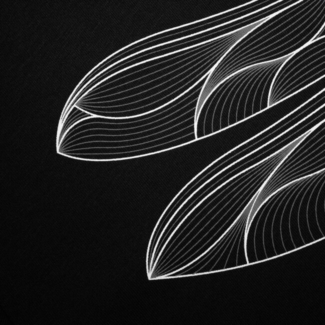 Kumu Sweat à capuche Emperor - Bleu électrique et vert - Sweat à capuche