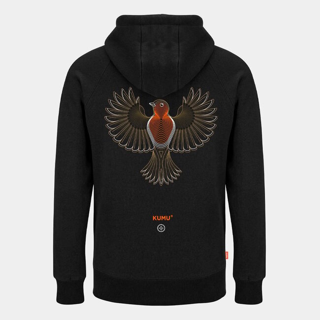 Kumu Little Red Hoodie - Robin Design - Sweat à capuche