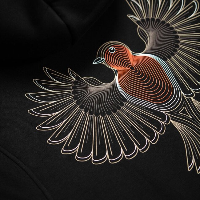 Kumu Little Red Hoodie - Robin Design - Sweat à capuche